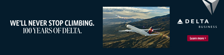 We'll never stop climbing. 100 years of Delta